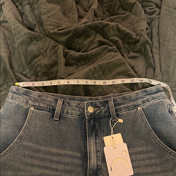 Commense Jeans with Split Hem - Picture 2 of 6